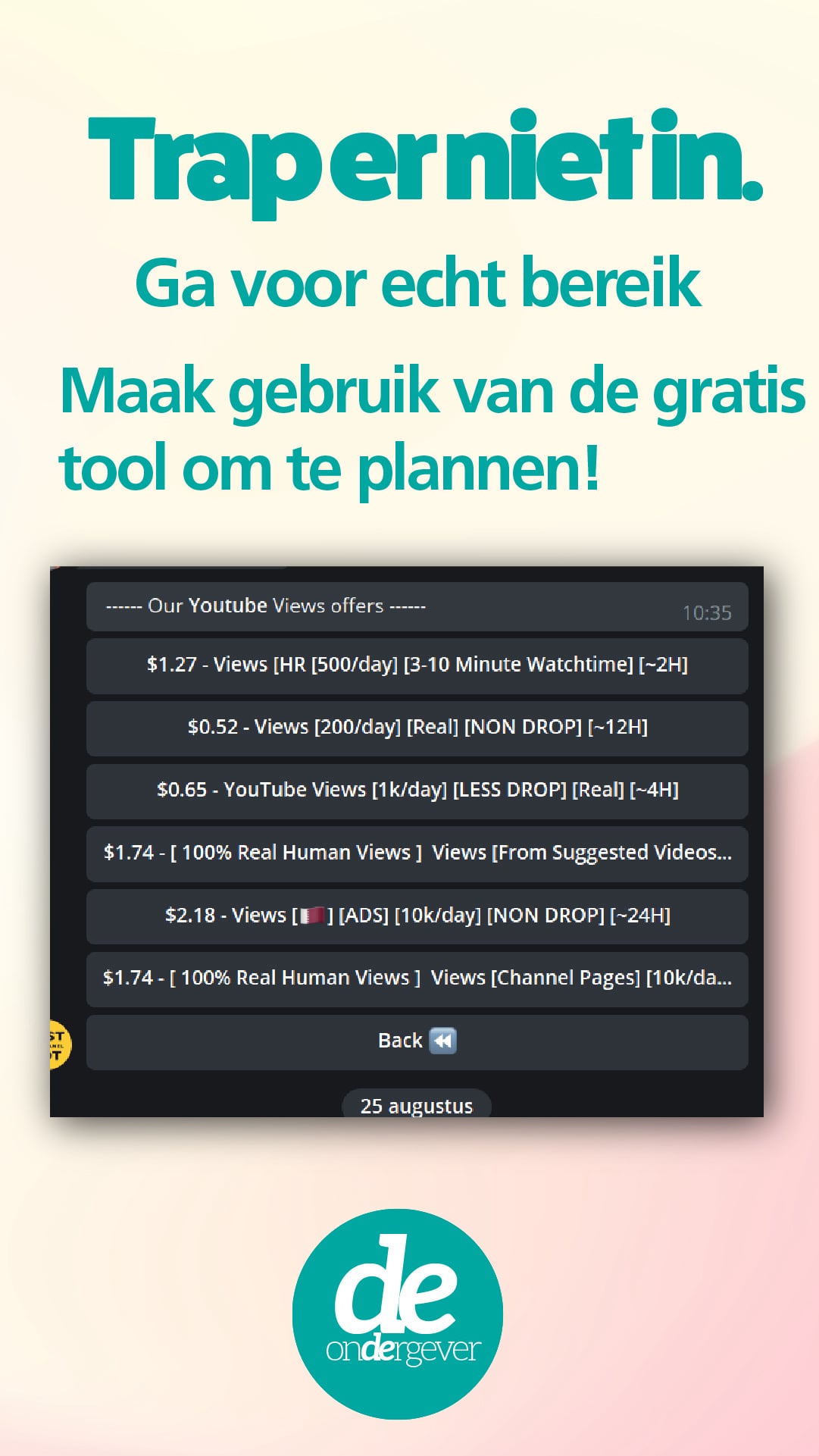 Veilig socialmedia plannen